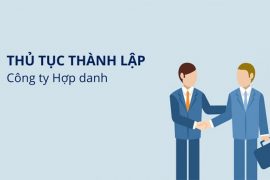 Thủ tục thành lập công ty hợp danh