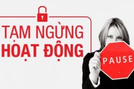 Thủ tục tạm ngừng kinh doanh công ty